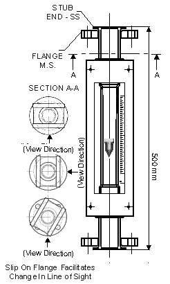 Glass Tube Rotameter, Rotameters, Rotameter With High Low-flow Switches 